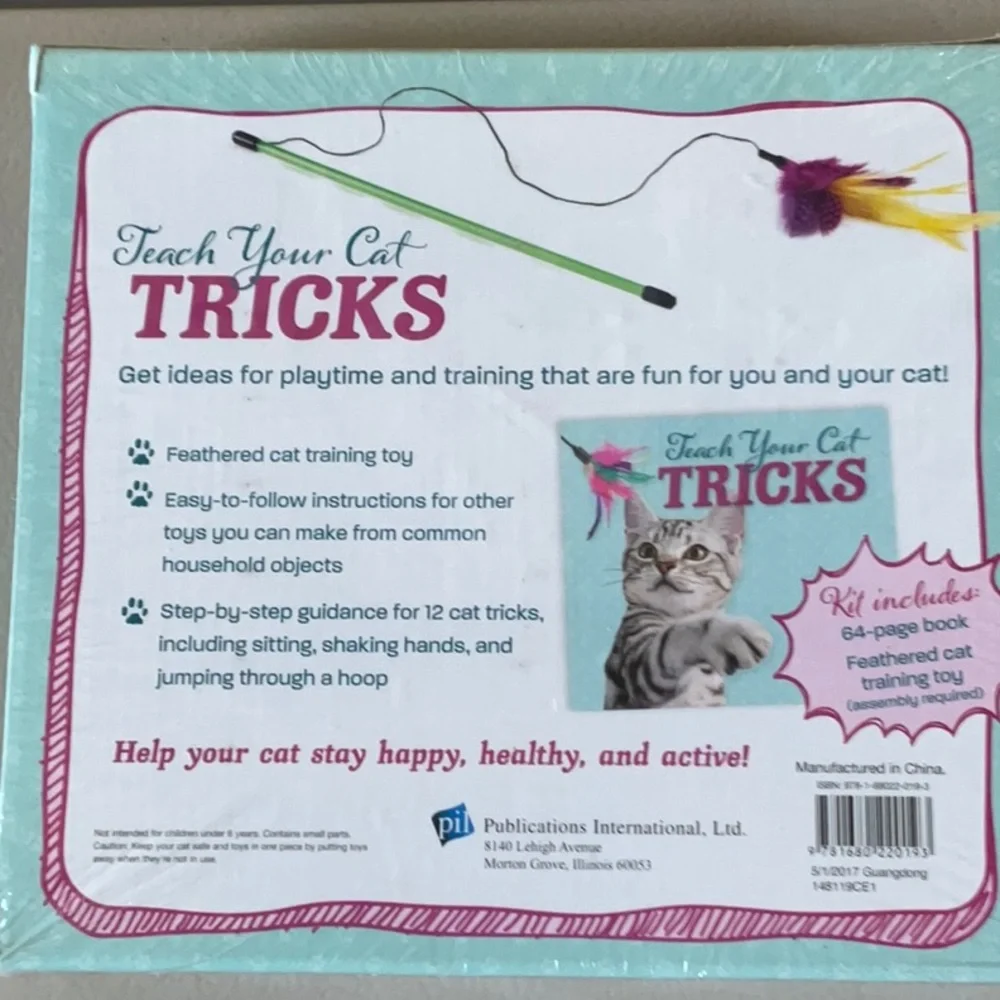 Publications International, Ltd. Kit “Teach Your Cat Tricks”